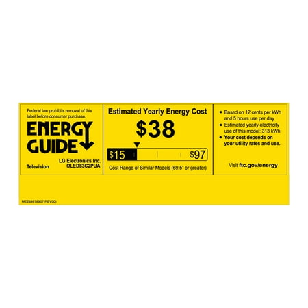 LG 83" Class 4K UHD OLED Web OS Smart TV with Dolby Vision C2 Series OLED83C2PUA