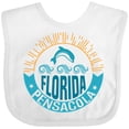 thumbnail image 3 of Inktastic Pensacola Florida Boys or Girls Baby Bib, 3 of 4
