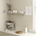 thumbnail image 3 of Ballucci 36" Floating Shelf, Wall Ledge with Invisible Bracket, 8" Deep, Gray Oak, 3 of 7