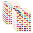 thumbnail image 6 of MRLESS 2100pcs Multicolor Heart Stickers Valentine's Day Stickers Decorative Album Labels Colorful Love Stickers for Crafts Scrapbooks, 6 of 6