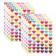 thumbnail image 1 of 2100 pegatinas de corazón multicolor para San Valentín, etiquetas decorativas para álbumes, pegatinas de amor coloridas para manualidades y álbumes de recortes, 1 of 7
