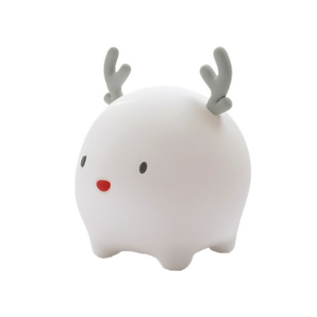 

Jsaert USB Deer Silicone Night Light With Sleeping Atmosphere Light
