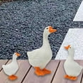 thumbnail image 6 of Gazechimp Cute Resin Goose Statue Crafts Goose Sculpture for Patio Yard Indoor Outdoor, 6 of 8