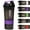 Purple, variant on 16oz Protein Shaker Bottle with Mixing Ball - Leak-Proof, Double-Layer Storage for Powders & Capsules, Ideal for Gym & Outdoor Fitness Enthusiasts, Gym Essentials