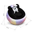 thumbnail image 2 of Sillon Infantil Puff Minnie Redondo Idea Nuova Sillon Redondo Color Negro /Multicolor Minnie, 2 of 6