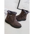 thumbnail image 5 of Gomelly Women Waterproof Winter Snow Boots Casual Warm Booties Slip On Size 4.5-11.5, 5 of 6