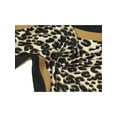 thumbnail image 3 of INSPIRE CHIC Leopard Print Rhombus Neck Scarf Scarves Wraps Neckerchief for Women 114x35cm/44.88x13.78"(L*W) Earthy Yellow, 3 of 5
