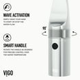 thumbnail image 2 of VIGO Jewel Touchless Sensor 15 in. Single Handle Pull-Out Kitchen Faucet in Chrome-VG02039CHS, 2 of 15
