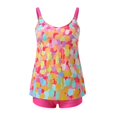 thumbnail image 3 of Bikini Mujer Traje de Baño Traje de Baño de Moda Para Mujer, Con Tirantes, Estampado, Bikini Ajustable, Conjunto de Tankini Dividido, Ropa de Playa Cómoda y Elegante., 3 of 6