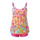 thumbnail image 4 of MKLEKYY Trajes De Baño Mujer Control Abdomen Women Fashion Strap Swimsuit Print Bikini Women Digital Bathing Size Plus Adjustable Swimwear Set Split Suit Bikini Swimwears Tankinis Set, 4 of 6