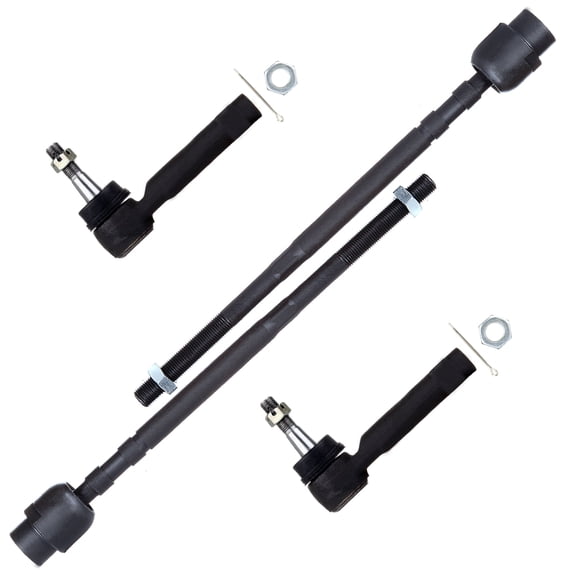 ECCPP 4pcs Inner Outer Tie Rod End fit for 2004-2009 For Chevrolet Impala 2000-2007 For Chevrolet Monte Carlo 1998-2002 For Oldsmobile Intrigue 1997-2003 For Pontiac Grand Prix