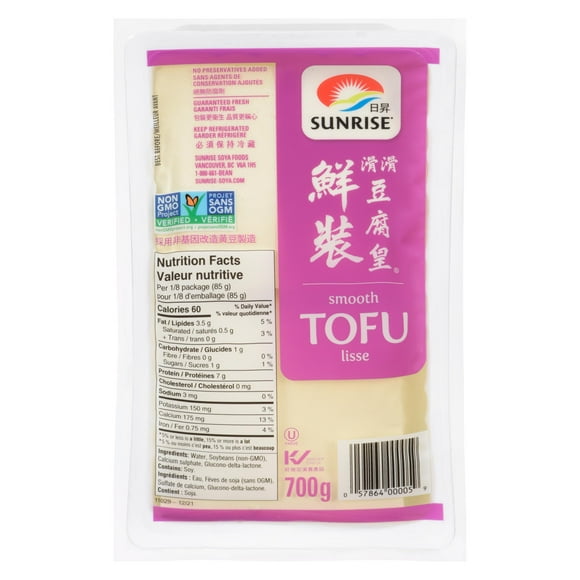 Sunrise Smooth Freshpack Tofu, Sunrise Smooth Freshpack Tofu 700g
