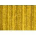 thumbnail image 1 of Ahgly Company Machine Washable Indoor Rectangle Abstract Yellow Modern Area Rugs, 7' x 9', 1 of 4