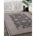 thumbnail image 3 of Ahgly Company Machine Washable Indoor Square Industrial Modern Rosy Brown Pink Area Rugs, 5' Square, 3 of 7