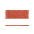 thumbnail image 5 of Glass Dinnerware 13.75" x 5" x h:0.5" Rectangular Red Glass Platter (Set of 2), 5 of 5