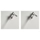 thumbnail image 1 of Inteprter 2pcs Lotion Dispenser Heads Hand Pump 304 Sink Nozzles Shampoo Soft Soap Foam Manual with Supply Tube Nozzle Stainless Steel 2piezas, 1 of 6