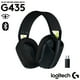 thumbnail image 1 of AUDIFONOS INALAMBRICOS Logitech G435 LIGHTSPEED PARA JUEGOS BLUETOOTH USB CON MICROFONO BLACK 981-001049, 1 of 10