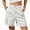 White, variant on GIPQJK Womens Hiking Shorts, Bermuda Cargo Shorts, Summer Shorts Y2K Shorts for Women with 6 Pockets,Army Green S