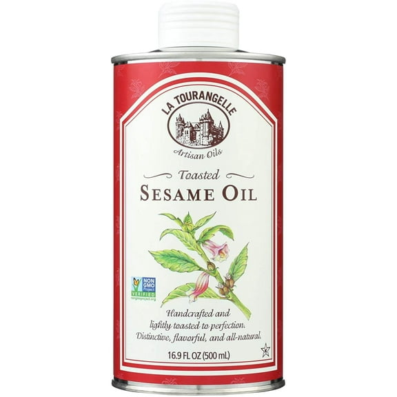 (6 Pack)La Tourangelle Sesame Oil , 16.9 Fl Oz