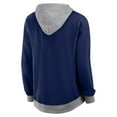 thumbnail image 3 of Women's Logo Athletic Navy Dallas Cowboys Hit It French Terry Full-Zip Hoodie, 3 of 3
