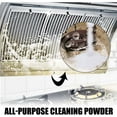 thumbnail image 6 of Multi-Purpose Foam Cleaner Rust Remover Powder, ZzCityTK Heavy Duty Kitchen Instant Cleaning Powder for Grease Dirt, Powerful Soak Cleaner for Countertops Stovetops Ovens Sinks, 6 of 7