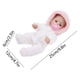 thumbnail image 3 of Juguetes de piscina, juguetes para bebés, juguetes para niños pequeños Muñeca infantil de vinilo de 10 pulgadas Muñeca infantil de plástico suave Juego de muñecas de juguete para casa Regalos para niñ, 3 of 7