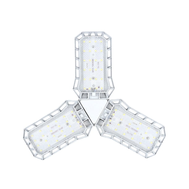Bombilla LED de cultivo con luces de cultivo plegables de espectro completo para plantas de interior, verduras, invernadero y cultivo hidropónico, lámpara de cultivo con lente protectora | Enchufe