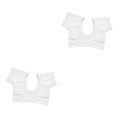 thumbnail image 2 of Seitruly Women Underarm Armpit Vest Top Sweat   Absorbing Shirt Pad Sweat 2piezas Blanco METRO, 2 of 6
