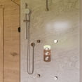 thumbnail image 4 of ALFI brand AB7938-BN Brushed Nickel Sliding Rail Hand Held Shower Head Set with Hose, 4 of 10