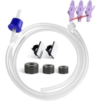 Soap Extension Kit, Under Sink Soap Dispenser Extension Tube Kit, Attachment Dispenser for Kitchen Sink, With 47" Tubes Hose and Upgraded Check Valve, No More Frequent Refilling(1PCS)