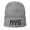 Gray, variant on New York Football Retro NY Giant Winter Beanie Cap Hat (Royal)