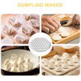 thumbnail image 4 of Molde para hacer pelmeni ruso, molde para hacer albóndigas, molde de aleación de aluminio para pelmeni, herramienta para hacer albóndigas, utensilio de cocina, molde reutilizable para pelmeni., 4 of 6