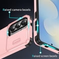 thumbnail image 6 of Case for Samsung Galaxy S26 5G 6.3-inch,Compatible with MagSafe, Built In Slide Camera Cover Heavy Duty ShockProof Protective Case,Pink,For Galaxy S26 5G, 6 of 8