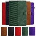 thumbnail image 2 of Case pour Samsung Tab A8 Case 10,5 Pouces Étui Portefeuille Mode pour Tablette Funda pour Galaxy Tab A7 Lite Tab S6 Lite A7 A8 A9 A9 Plus Case Rouge A7 Lite (8,7 Pouces), 2 of 6