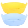 thumbnail image 1 of 2 piezas Air freidora Silicona Bandeja para hornear Freidora de aire Silicona Silicona Freer freidora Silicona Freidora, 1 of 6