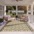 thumbnail image 4 of Safavieh Courtyard Alvin Geometric Indoor/Outdoor Area Rug, Green/Bone, 6'7" x 9'6", 4 of 11
