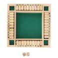 thumbnail image 2 of Wood Game Number Plate, Easy And Fun Non- Easy To Use Easy To Learn Wooden Dice Game Toy  For Family Gatherings For Bars, 2 of 8