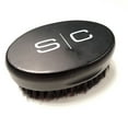 thumbnail image 3 of StyleCraft Professional Military "Oval" Hair Brush, Natural Bristles, Black, 3 of 8