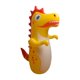 thumbnail image 1 of Saco de boxeo inflable para niños, juguete de dinosaurio 3D, para gimnasio interior, para niños y niñas Amarillo, 1 of 8