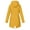 Yellow, variant on Homenesgenics Rain Jacket Women Lightweight Hooded Plus Size Plus Size Raincoat Women Long Hooded Trench Lined Windbreaker Travel Jacket Outdoor Hooded Jackets Pink XXXXL