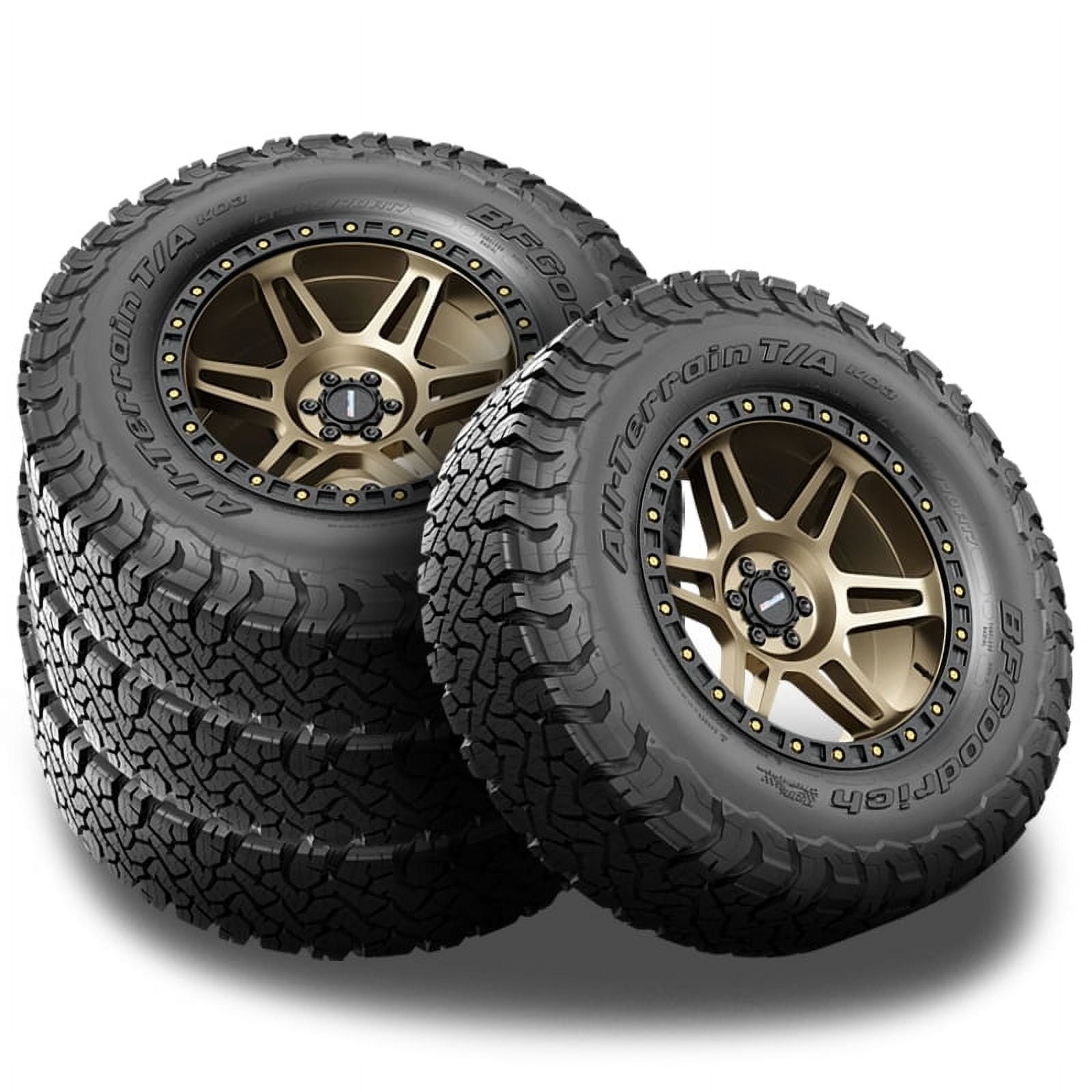 BFGoodrich All-Terrain 275/70R17ホイールセット 4 BFGoodrich All Terrain T/A KO3 RWL 275/70R17 124/121S 50K