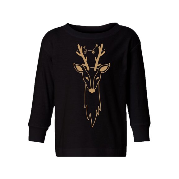 Awkward Styles Xmas Long Sleeve Shirt for Girls Boys Christmas Deer Shirt