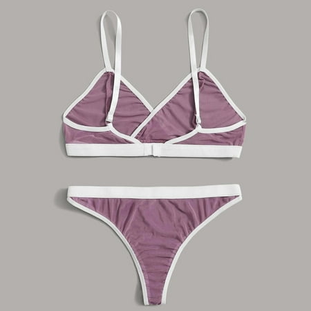 

Aayomet Lingerie For Women Women Lingerie Lace Nightgown Mesh Chemise Boudoir Nighty Teddy Lingerie Purple XXL