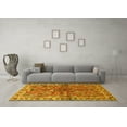 thumbnail image 3 of Ahgly Company Indoor Rectangle Persian Yellow Traditional Area Rugs, 4' x 6', 3 of 4