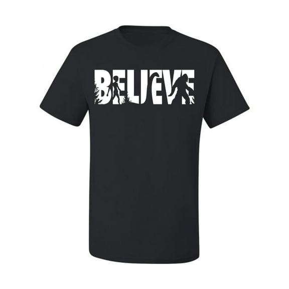 Wild Bobby Believe Bigfoot Aliens Men Tee