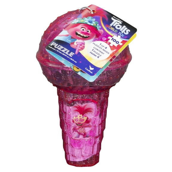 Trolls World Tour 48-Piece Puzzle in Shaped Storage Container