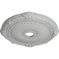 thumbnail image 3 of Ekena Millwork 27 1/2"OD x 3 7/8"ID x 2 1/4"P Heaton Ceiling Medallion (Fits Canopies up to 6 1/2"), Hand-Painted Frost, 3 of 6