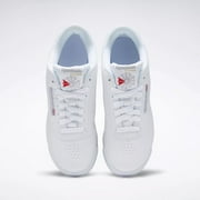 Reebok Womens Princess Sneakers White Size 7 Comfortable Classic Athletic Shoes
