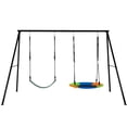 thumbnail image 1 of Columpio Infantil 2en1 Little MonkeyTrampolin Balancin Estacion De Juegos, 1 of 7