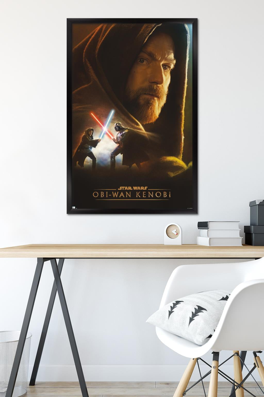 Star Wars: Obi-Wan Kenobi - Obi-Wan Collage Wall Poster, 22.375" x 34" Framed